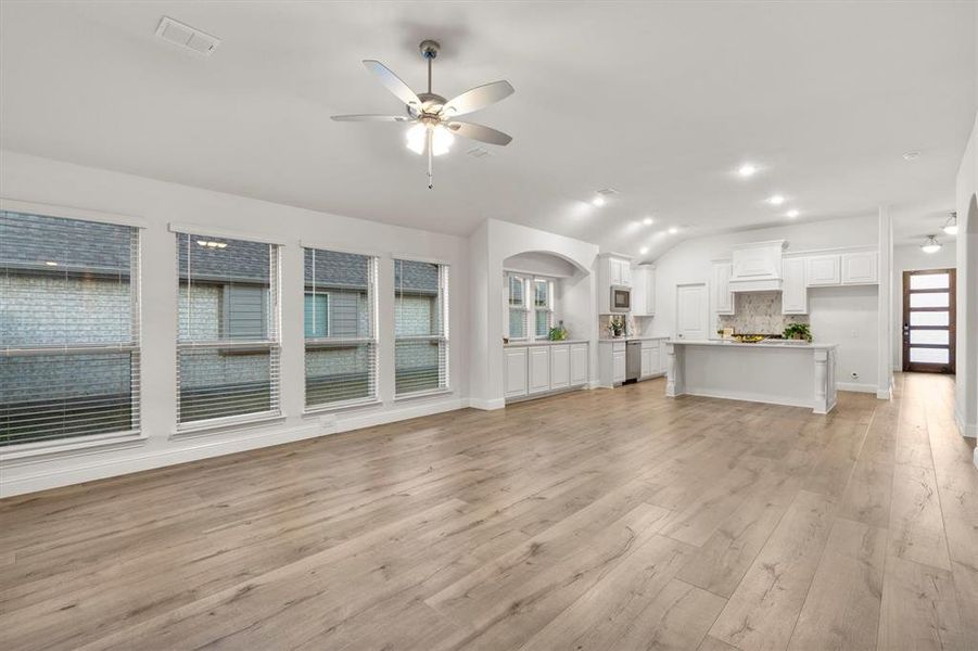 Spacious, unfurnished interior of a new home in , Little Elm (Image 15). Spacious, unfurnished interior of a new home in , Little Elm (Image 15).