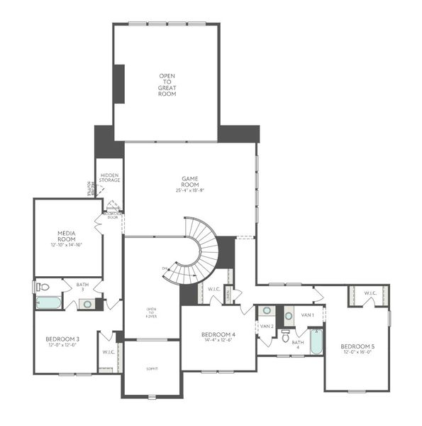 Image 35 representing the Camden by Tri Pointe Homes in The Estates at James Lane, Fulshear, TX. Image 35 representing the Camden by Tri Pointe Homes in The Estates at James Lane, Fulshear, TX.
