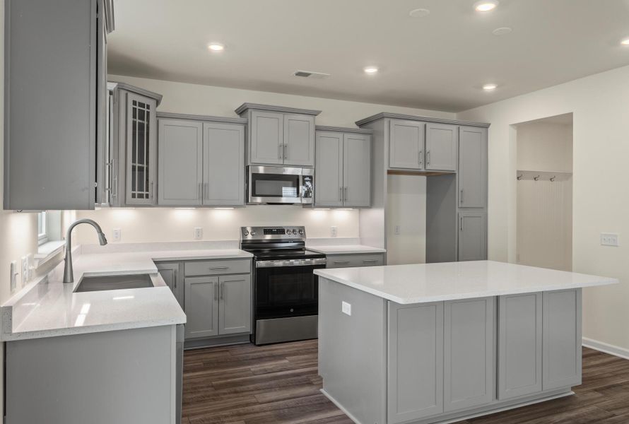Furnished interior view inside a new home in Parker's Preserve, Ridgeville (Image 9).