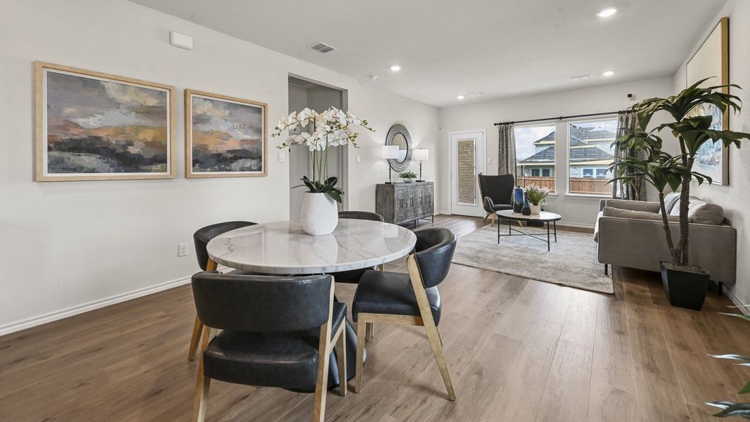 Furnished interior view inside a new home in Wildcat Ranch, Crandall (Image 20).