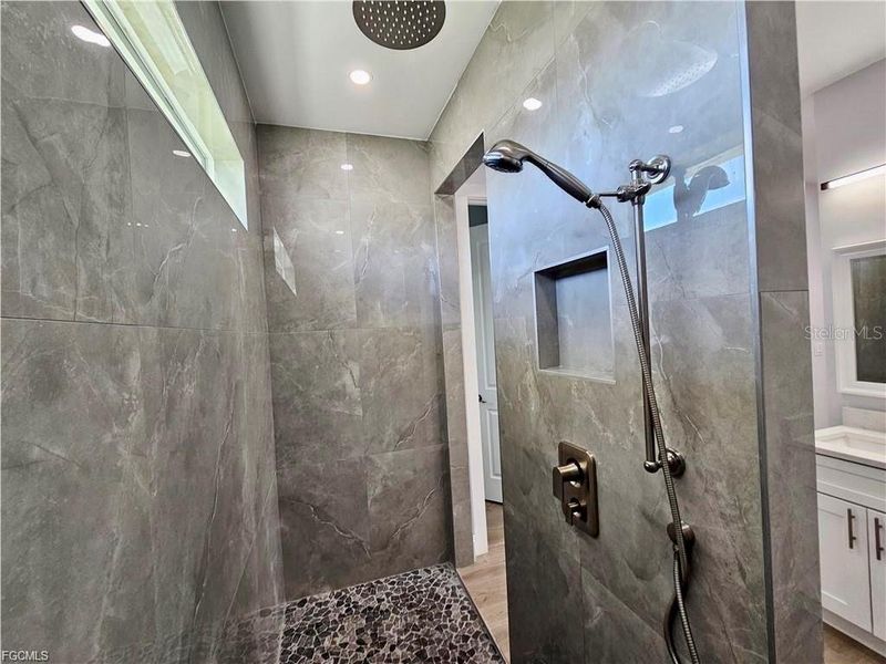 Close-up of interior finishes inside a home in , Cape Coral (Image 16).