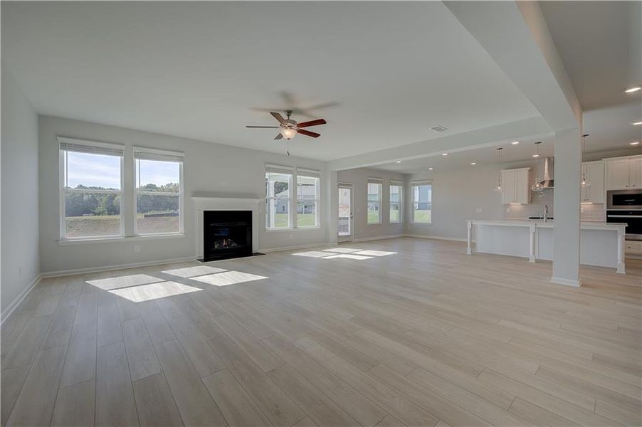 Spacious, unfurnished interior of a new home in Grandview at Millers Mill, Stockbridge (Image 22). Spacious, unfurnished interior of a new home in Grandview at Millers Mill, Stockbridge (Image 22).