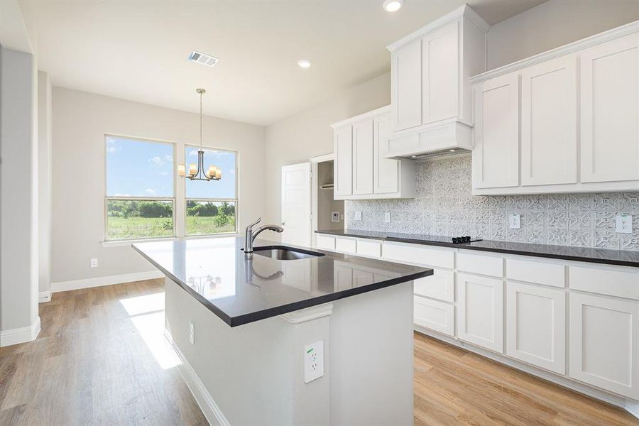 Furnished interior view inside a new home in , Waxahachie (Image 6).