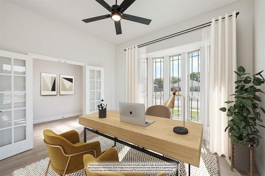 Furnished interior view inside a new home in Anderson Crossing, Trenton (Image 6).