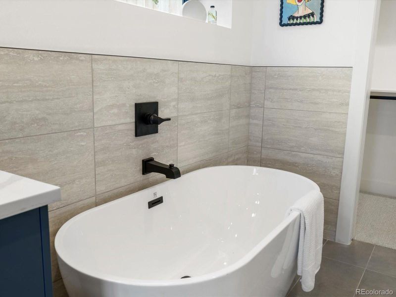 Furnished interior view inside a new home in , Denver (Image 39).