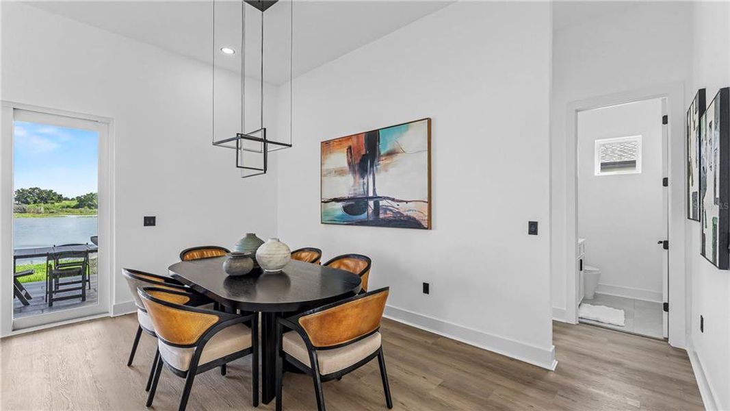 Furnished interior view inside a new home in , Lake Alfred (Image 38).