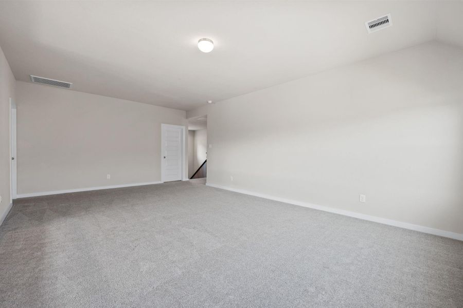 Spacious, unfurnished interior of a new home in Balmoral, Humble (Image 30). Spacious, unfurnished interior of a new home in Balmoral, Humble (Image 30).