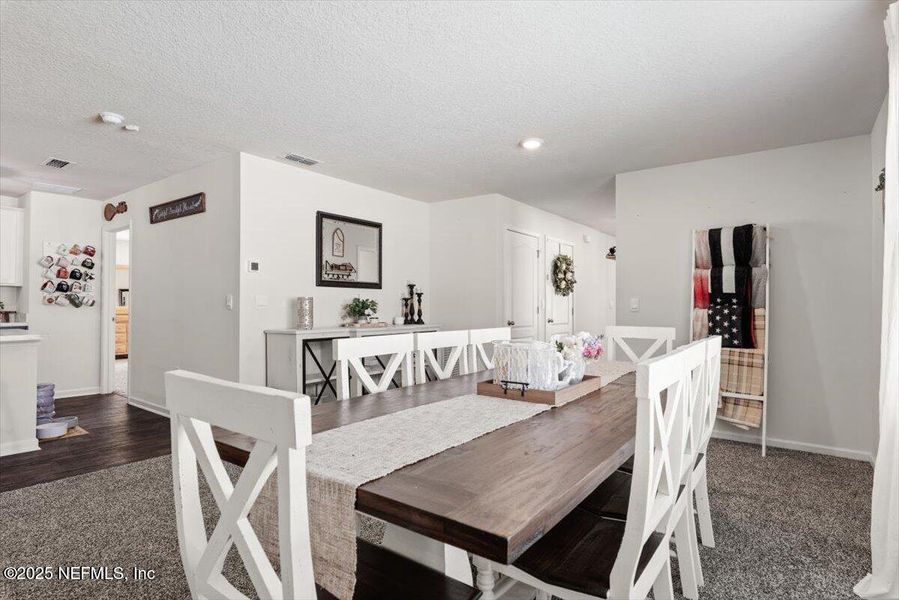 Furnished interior view inside a new home in Willow Springs, Green Cove Springs (Image 12). Furnished interior view inside a new home in Willow Springs, Green Cove Springs (Image 12).