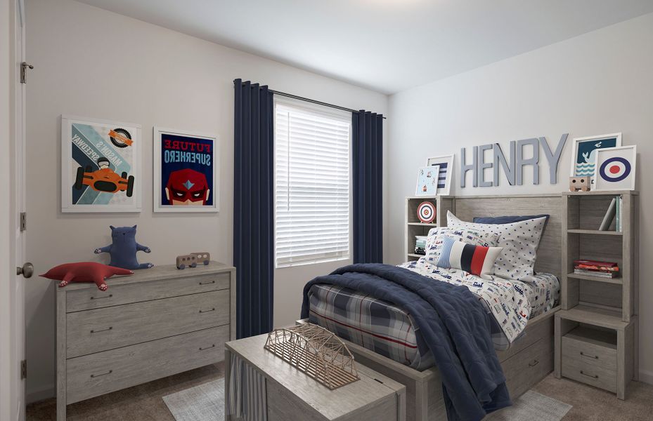 Furnished interior view inside a new home in Independence at Carter's Station, Columbia (Image 5).