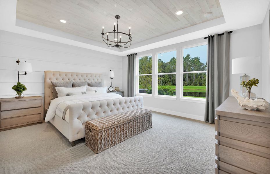 Representative furnished interior of a home built from the Stellar Grande by Del Webb in Del Webb Naples, Ave Maria (Image 10).