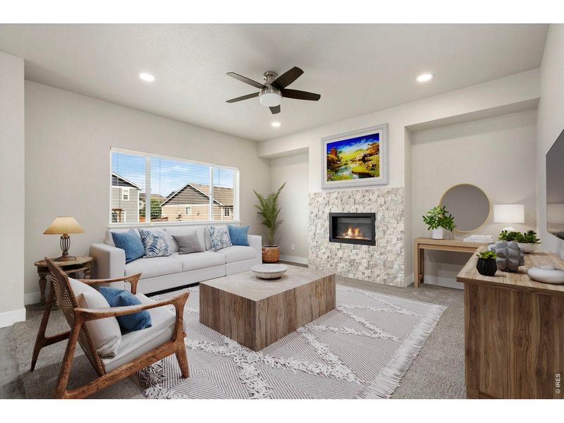 Furnished interior view inside a new home in , Severance (Image 7). Furnished interior view inside a new home in , Severance (Image 7).
