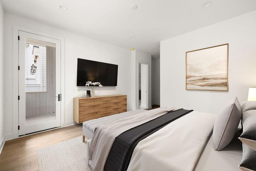 Furnished interior view inside a new home in , Chattahoochee Hills (Image 6).