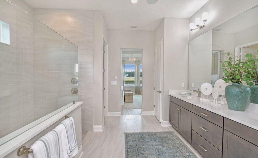 Furnished interior view inside a new home in Middlebourne, St. Johns (Image 14). Furnished interior view inside a new home in Middlebourne, St. Johns (Image 14).