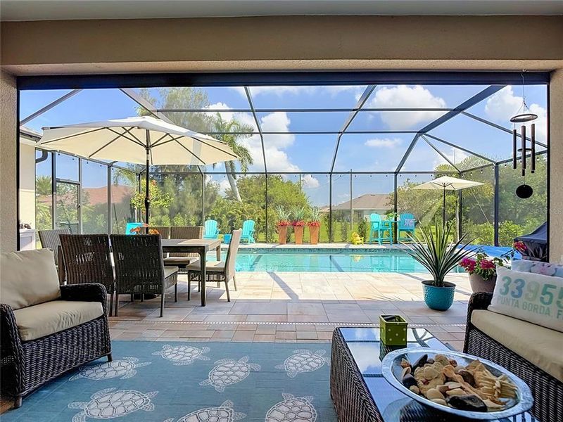 Exterior details and patio area of a home in , Punta Gorda (Image 3).