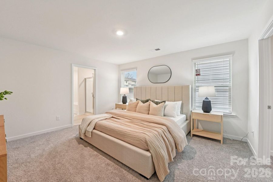 Furnished interior view inside a new home in The Hamptons at Hickory, Hickory (Image 14).
