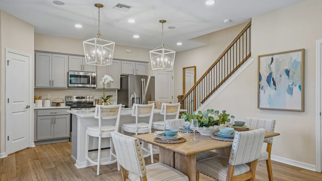 The Kitchen and Dining Room
