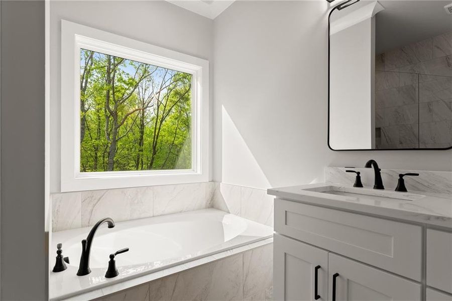 Furnished interior view inside a new home in , Dawsonville (Image 6). Furnished interior view inside a new home in , Dawsonville (Image 6).