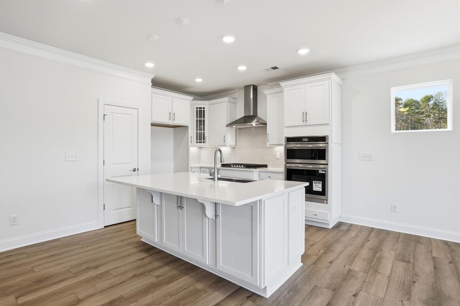 Furnished interior view inside a new home in Villas at Prestwick, Mooresville (Image 7).