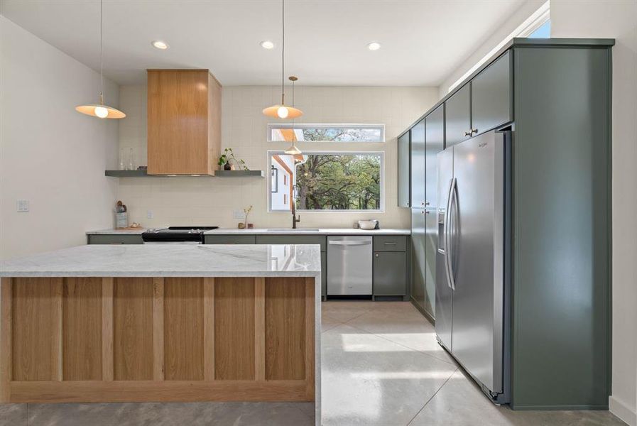 Furnished interior view inside a new home in , Bridgeport (Image 12).