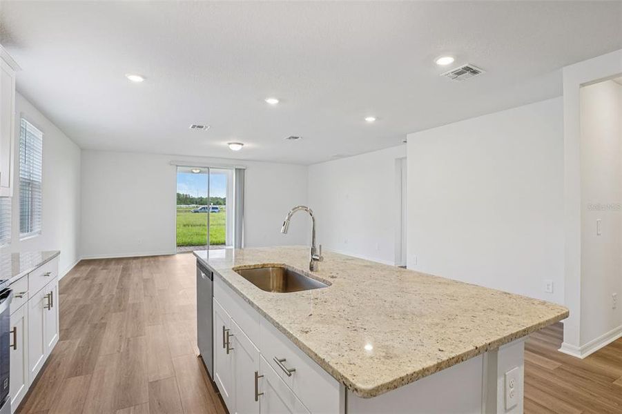 Furnished interior view inside a new home in The Meadow at Crossprairie, St. Cloud (Image 11).