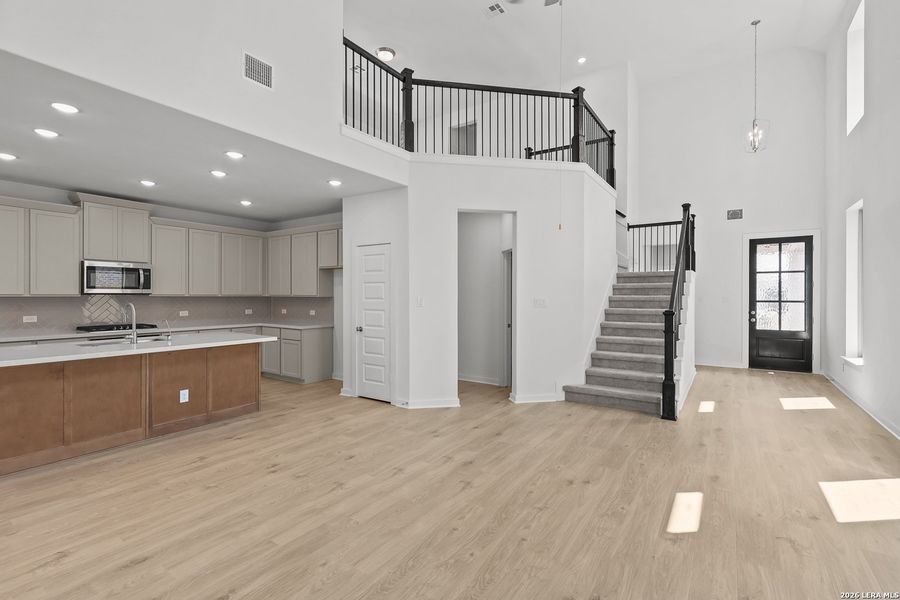 Furnished interior view inside a new home in Stillwater Ranch, San Antonio (Image 17).