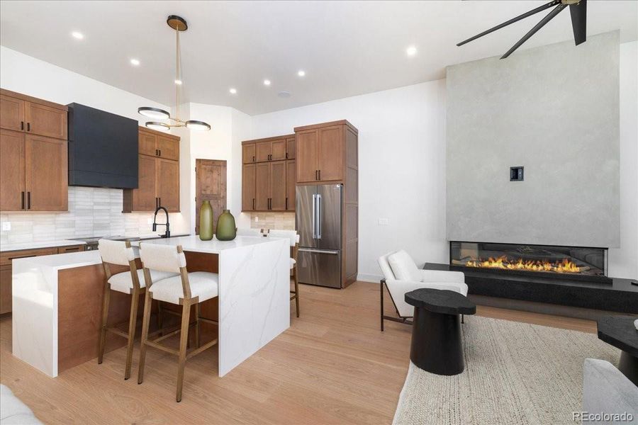 Furnished interior view inside a new home in , Frisco (Image 12).