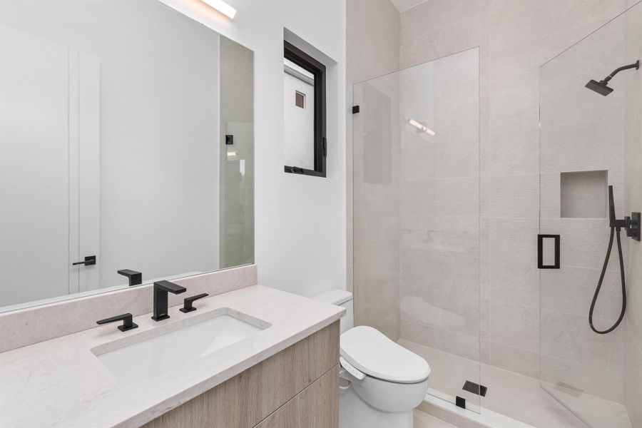 Furnished interior view inside a new home in , Delray Beach (Image 12).