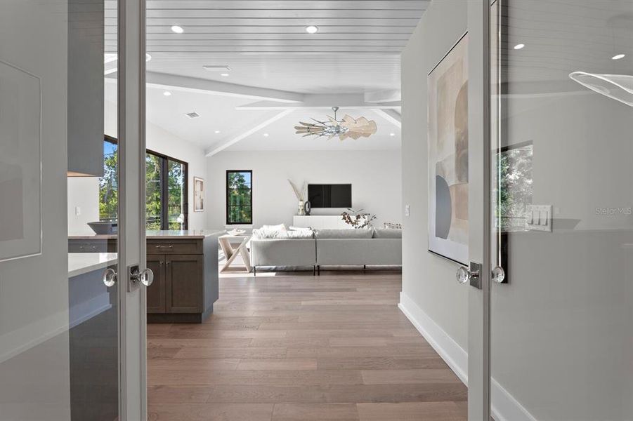 Furnished interior view inside a new home in , St. Petersburg (Image 12).