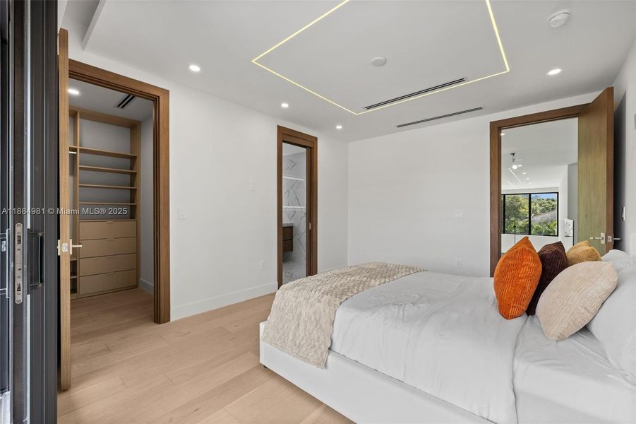 Furnished interior view inside a new home in , Miami (Image 27). Furnished interior view inside a new home in , Miami (Image 27).