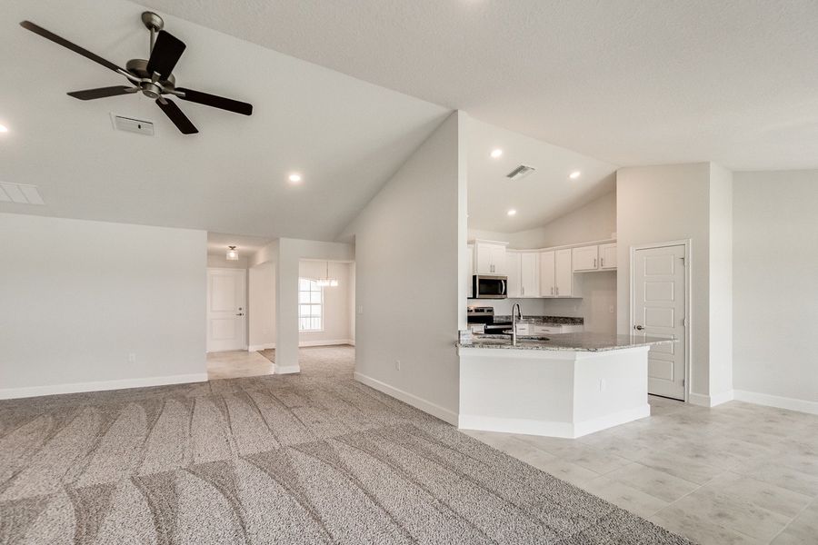 Representative furnished interior of a home built from the 2010 by Adams Homes in Veria, Oak Hill (Image 5). Representative furnished interior of a home built from the 2010 by Adams Homes in Veria, Oak Hill (Image 5).