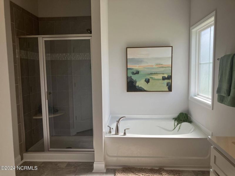 Furnished interior view inside a new home in Fairfield Harbour, New Bern (Image 8).