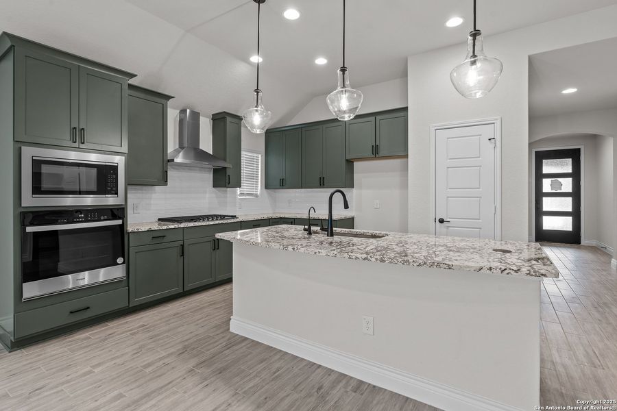 Furnished interior view inside a new home in Legacy at Lake Dunlap, New Braunfels (Image 3).