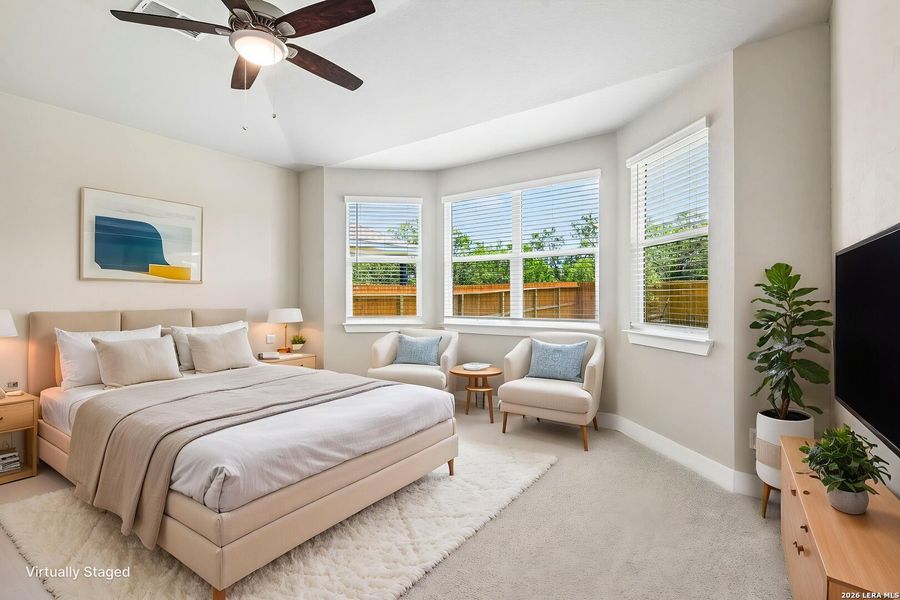 Furnished interior view inside a new home in Stetson Ridge, Marion (Image 9).