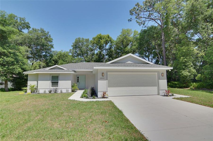 Model Home for Example of Finished Home