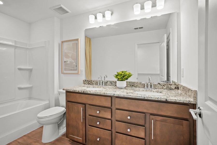 Representative furnished interior of a home built from the Austin by Pulte Homes in The Retreat at Carolina Ridge, Harrisburg (Image 13). Representative furnished interior of a home built from the Austin by Pulte Homes in The Retreat at Carolina Ridge, Harrisburg (Image 13).