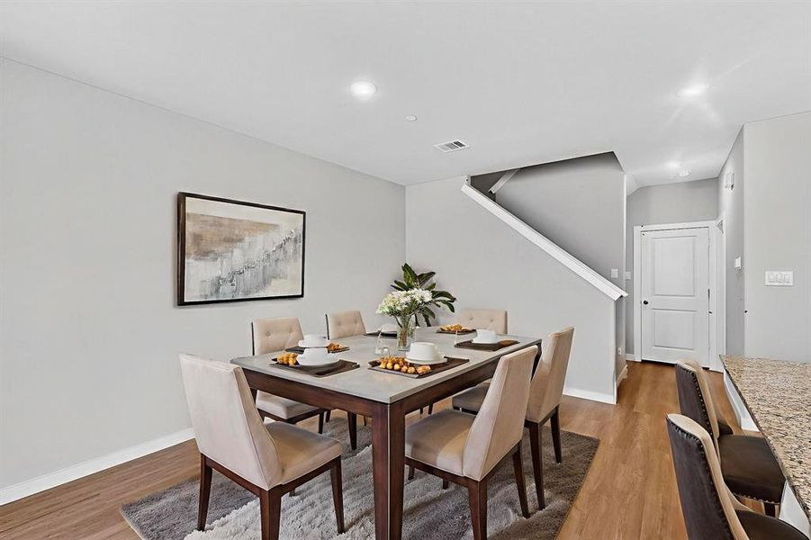 Furnished interior view inside a new home in Solterra Texas, Mesquite (Image 24).