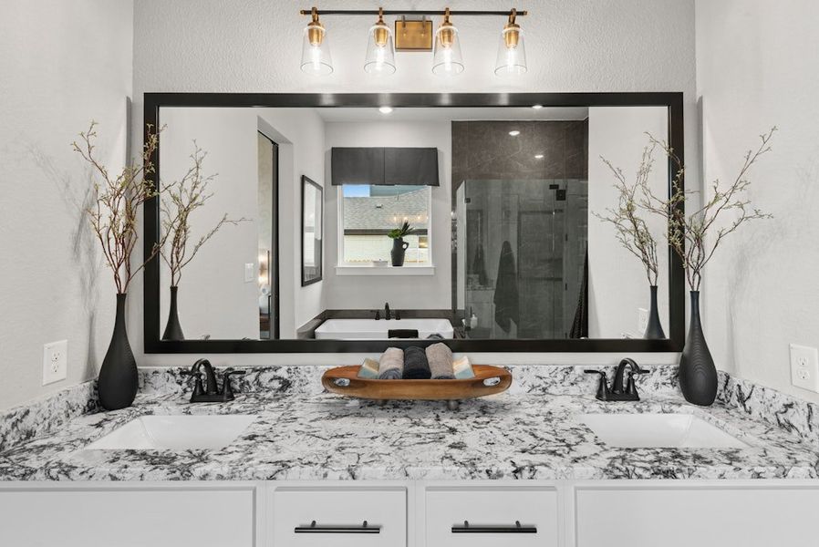 Representative furnished interior of a home built from the Oltorf by Scott Felder Homes in University Heights, Round Rock (Image 31). Representative furnished interior of a home built from the Oltorf by Scott Felder Homes in University Heights, Round Rock (Image 31).