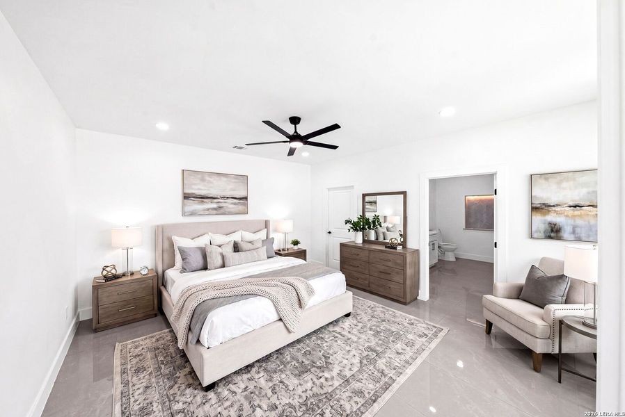 Furnished interior view inside a new home in , Kyle (Image 9).