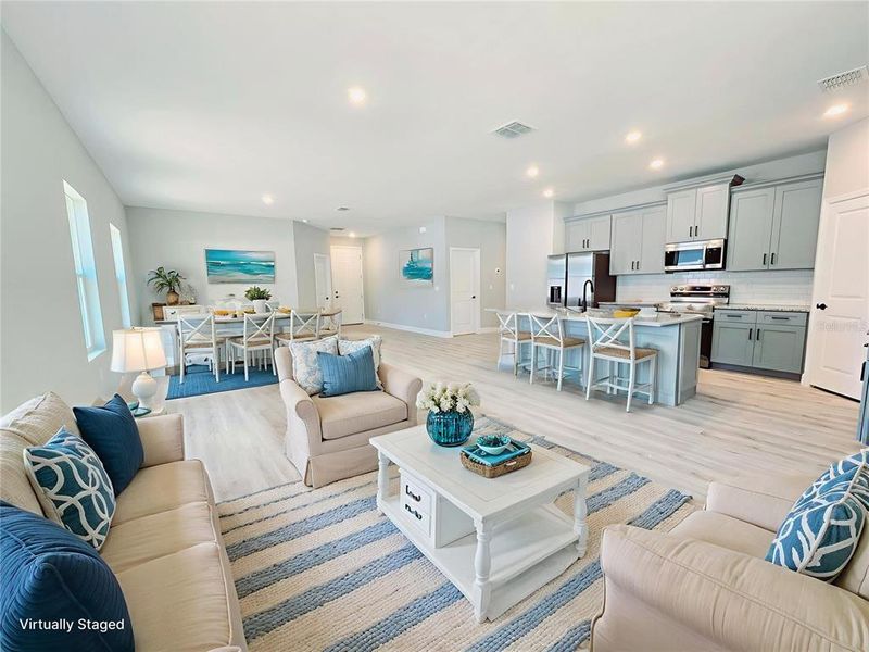 Furnished interior view inside a new home in , Homosassa (Image 14).