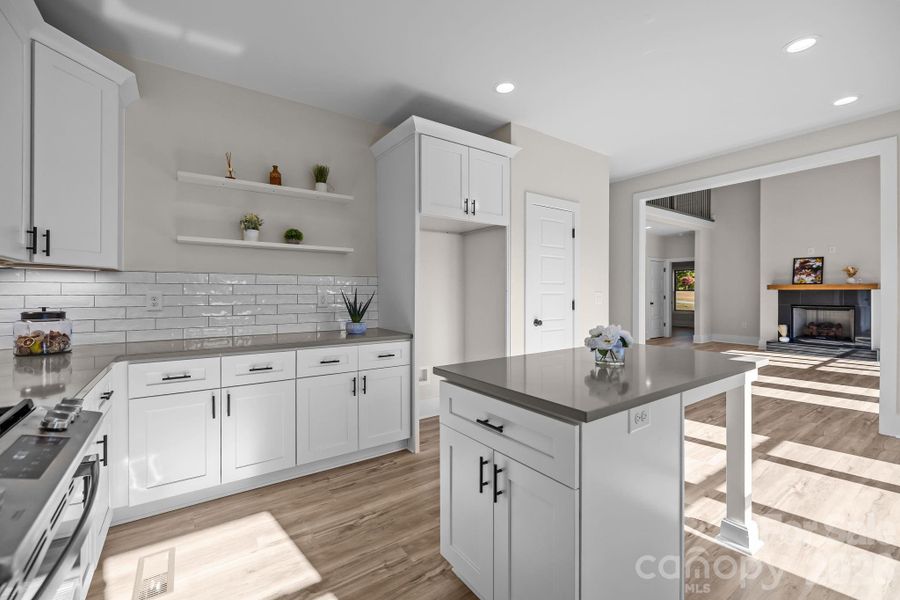 Furnished interior view inside a new home in , Monroe (Image 11).