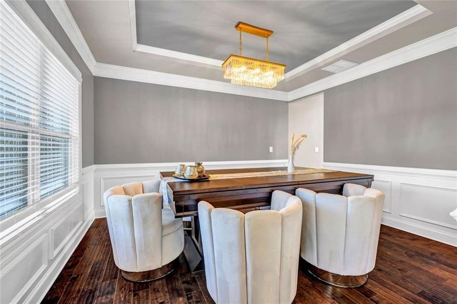 Furnished interior view inside a new home in , Douglasville (Image 17). Furnished interior view inside a new home in , Douglasville (Image 17).