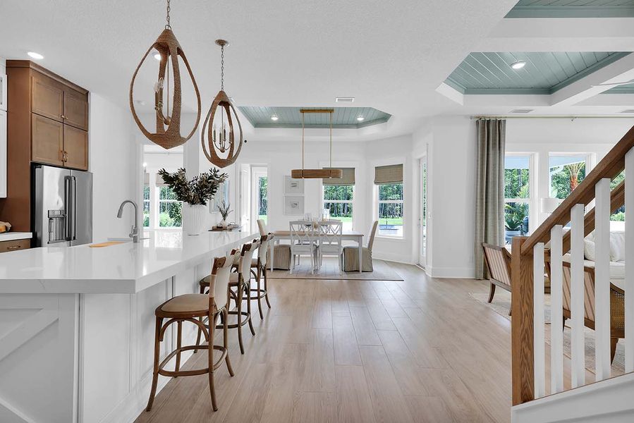 Representative furnished interior of a home built from the The Ellaville by Providence Homes (Florida) in Reflections at Nocatee, Nocatee (Image 45).