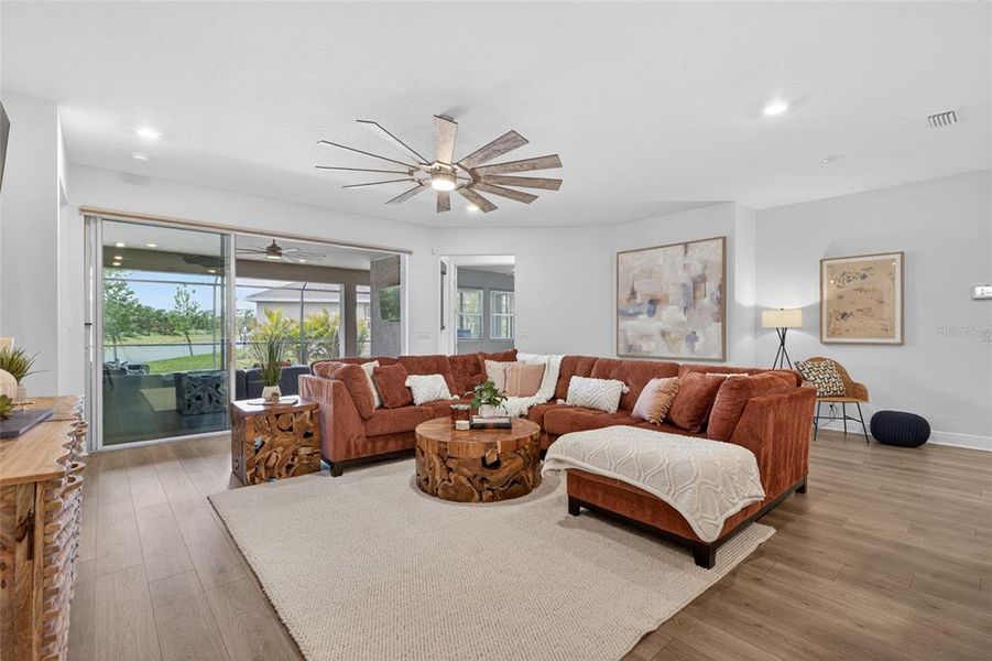 Furnished interior view inside a new home in Seaire, Parrish (Image 56).