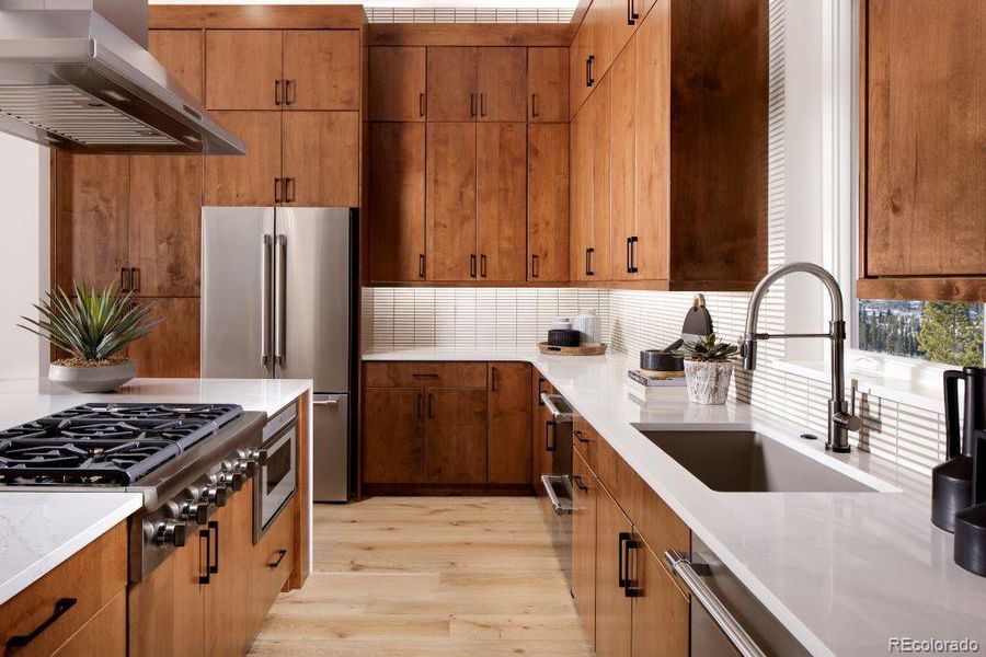 Furnished interior view inside a new home in , Winter Park (Image 11).
