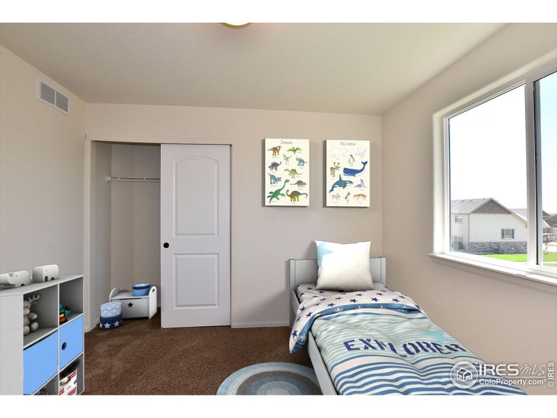 Furnished interior view inside a new home in Southridge, Johnstown (Image 14).