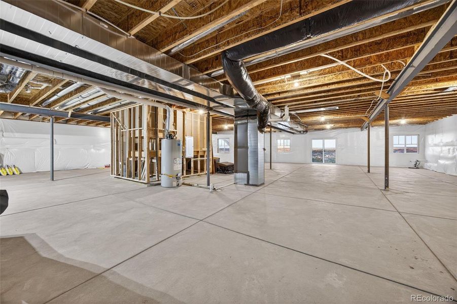 Large basement walkout Large basement walkout