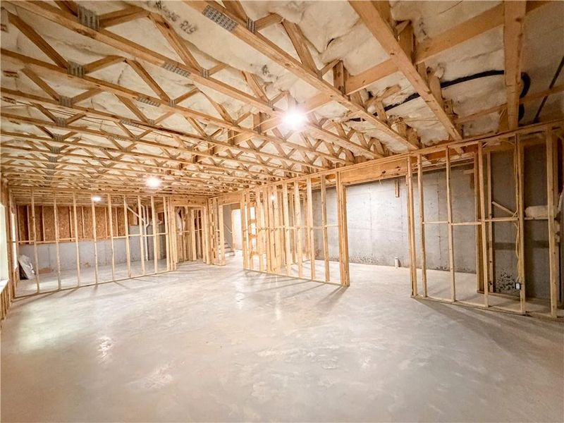 In-progress construction of a new home in , Norcross, GA (Image 36).
