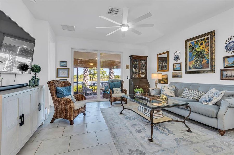 Furnished interior view inside a new home in , Punta Gorda (Image 11).