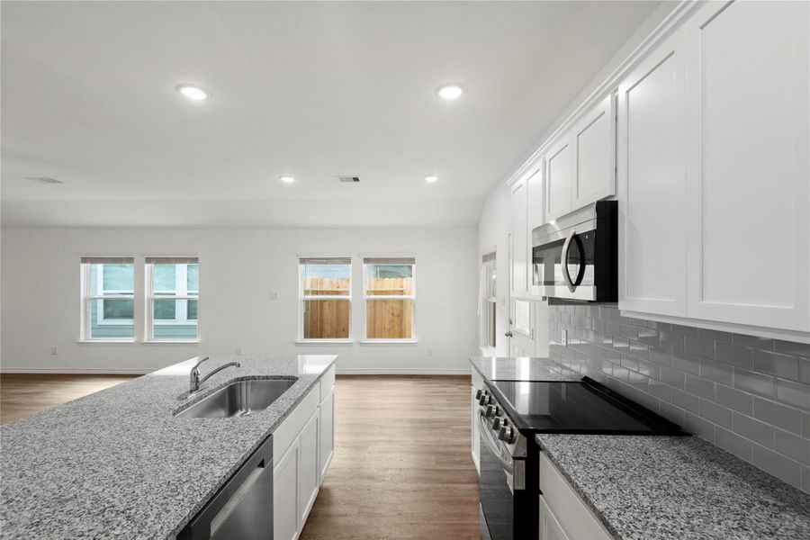 Furnished interior view inside a new home in , Dayton (Image 6).