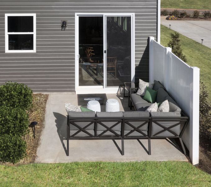 Photo representation of the Briana plan. Colors, finishes and options will vary.